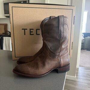 Tecovas Tan Leather Men's Western Boots